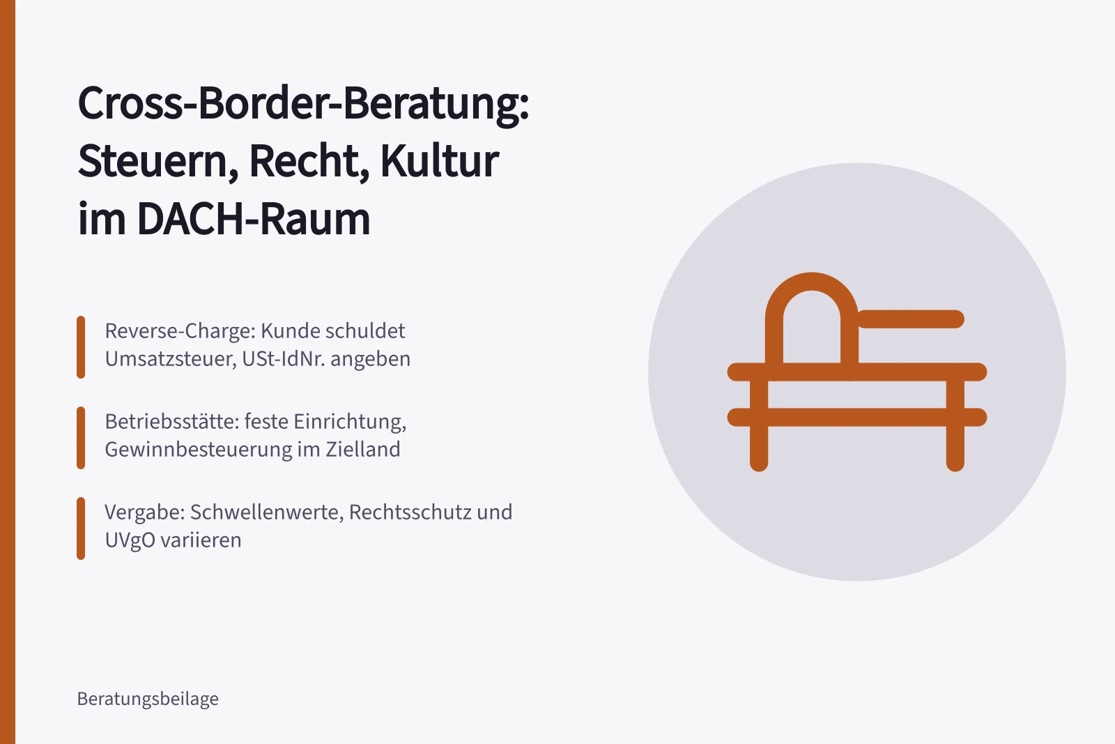 Symbolbild für grenzüberschreitende Beratung zwischen Deutschland, Österreich und Schweiz